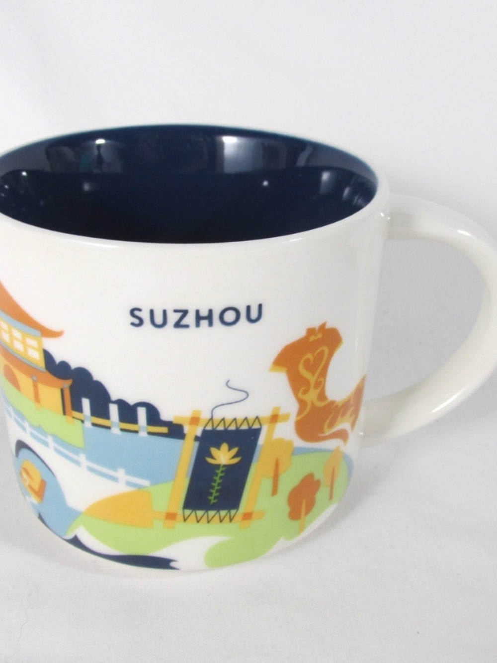 Starbucks Coffee Mug Suzhou China You Are Here Collection 14oz Cup 2017